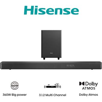 Coluna Soundbar Hisense AX3120G | Preto - 1