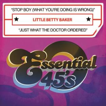 Stop Boy - What You're Doing Is Wrong / Just What The Doctor Ordered - Digital 45 - 1