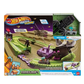 Hot Wheels Racerverse Minecraft Track Set Mattel - 1