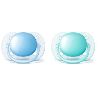 Chupeta para bebé Philips AVENT Ultra macia e flexível, 0-6m, chupeta ultra soft