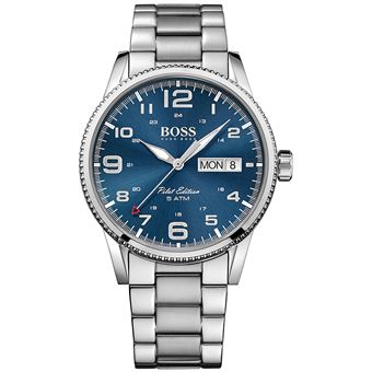 Relógio Homem HUGO BOSS PILOT ACERO 1513329 - Prata - 1
