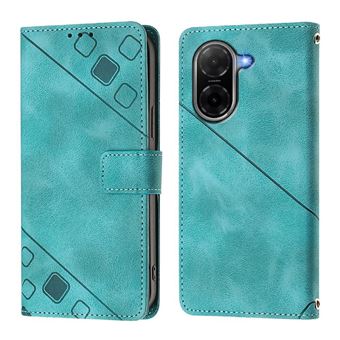 Capa ZURSANA para Xiaomi Redmi A5 4G | Flip | Couro PU | À Prova de Choque | Suporte Dobrável | Fecho Magnético | Verde - 1