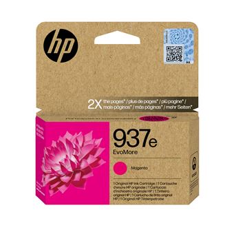 Original HP Tinteiro EvoMore 937e Original Magenta | Preto - 1