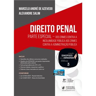 Sinopses Para Concursos Vol 3 Direito Penal Parte Especial - 1