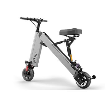 Bicicleta Elétrica Dobrável FTN A2 Mini | Liga de Alumínio | 35-40km | 350W | BMS | FWVC | EABS | LED - Cinzento - 1