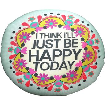 Almofada Natural Life | I'Ll Just Be Happy - 1