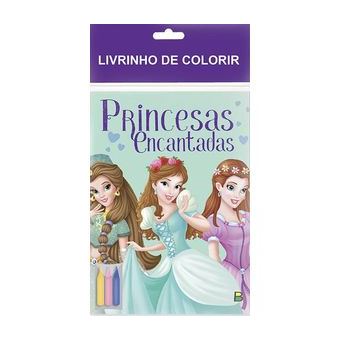 Livrinho de Colorir: Princesas Encantadas - 1
