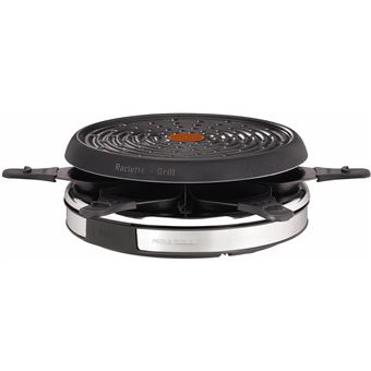 Raclette Tefal RE1278 - Preto, Inox