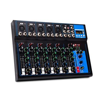 Mesa de Mistura Goeik de 7 Canais de 48V com Suporte Bluetooth - 1