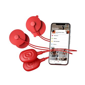 Electroestimulador Muscular Theragun PowerDot 2.0 Duo | Vermelho - 1
