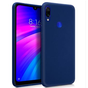 Capa Livro COOL em Silicone para Xiaomi Redmi 7 Azul - 1