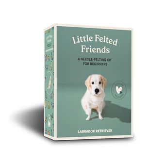 Little Felted Friends: Labrador Retriever: Dog Needle-Felting Beginner Kits with Needles, Wool, Supplies, and Instructions (Little Felted Friends: Needle-Felting Kits for Beginners) - 1