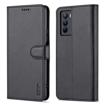 Capa PU AZNS com apoio preto para Vivo T1 5G - 1