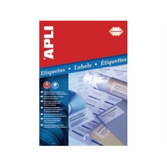 Etiqueta para impressão APLI SP-581223 | Transparente - 1