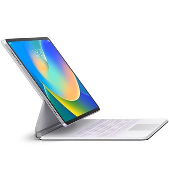 Capa PU com teclado DUDAO | bluetooth | para apple iPad air 4/air 5 10, 9 | QWERTY Version | Branco - 1