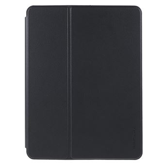 Capa Pu magunivers X-Level Textura de Lichia | Função Auto Wake/Sleep com Porta Caneta Preto para Ipad 9.7-''(2017)/(2018)/Air (2013)/Air 2/Pro 9.7'' (2016) - 1