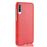 Capa Magunivers PU Lichia dura vermelho para Samsung Galaxy A50_3