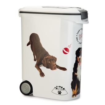 Recipiente para Ração de Cães com Rodas Curver 54 L - 1
