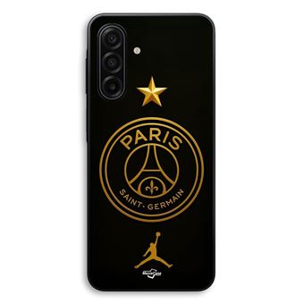 Capa Maniacase para Samsung Galaxy A17 | PSG logotipo jordan dourado estrela campeã - 1