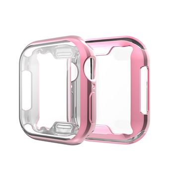 Capa Protetora HSMY para Apple Watch Series 5 / 4 | 40 mm - Dourado Rosa - 2 Peças - 1