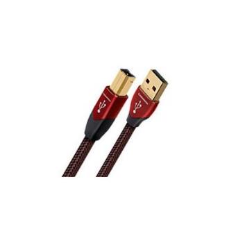 AudioQuest 5m Cinnamon USB A-B cabo USB 2.0 USB B Preto
