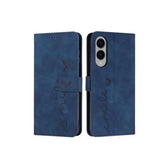 Capa Nanlin para Samsung Galaxy S25 Edge | Couro PU | Magnético Flip Wallet Bolsa Protetora - Azul - 1