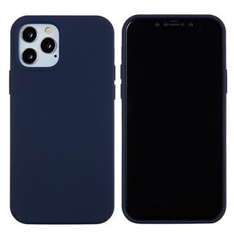Capa Silicone Anti-riscos Azul meia-noite para iPhone 13 Pro 6.1'' - 1