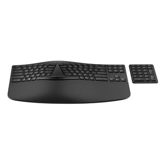 Teclado Wireless HP Teclado ergonómico sem fios 965 | Preto - 1