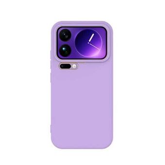 Capa Proteção Silicone Gift4Me para Xiaomi 17 Pro Max 5G - Roxo - 1