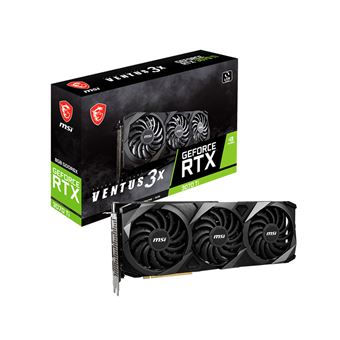 Placa de Vídeo MSI VENTUS RTX 3070 TI 3X 8G OC | Cinzento - 1