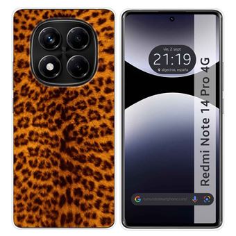 Capa TUMUNDOSMARTPHONE de silicone para Xiaomi Redmi Note 14 Pro 4G Animal Design 03 Desenhos - 1