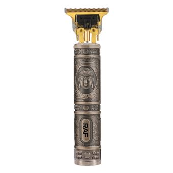 Cortador de Cabelo Homem RAF R434 | Escultura Profissional | Dourado - 1