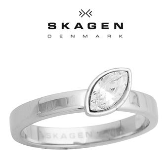 Anel Skagen JRSS034 com Cristal Swarovski Tamanho 52 - 1