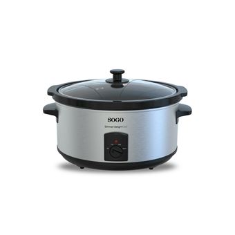 Panela de Cozedura Lenta Sogo OLL-SS-10795 | Aço inoxidável - 1