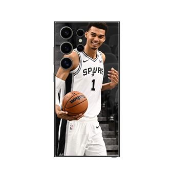 Capa Maniacase para Samsung Galaxy S25 Ultra | Victor Wembanyama San Antonio Spurs N°1 - 1