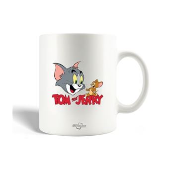 Caneca Maniacase Tom and Jerry Cartoon Red Logo - 1