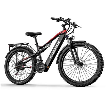 Bicicleta Elétrica RANDRIDE YG90 | 500W | 48V17Ah | 27,5'' | Preto - 1