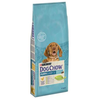 Comida seca para cão Purina Dog Chow Puppy Cachorro Frango 14 kg - 1