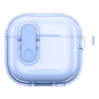 Caixa AMAZINGthing Minimal Click Case | Azul, Transparente - 1