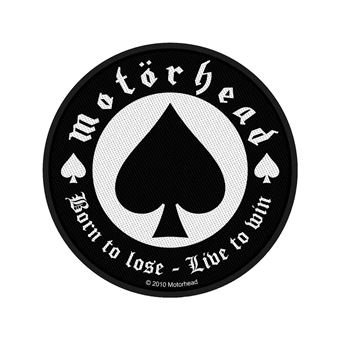 Emblema Rock Off Motorhead | Born To Lose| Patch - 1