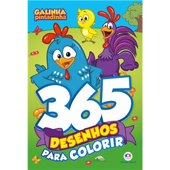 Galinha Pintadinha - 365 Desenhos para Colorir - 1
