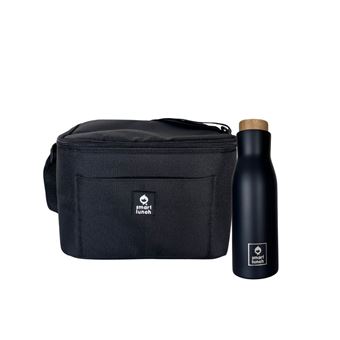 Conjunto Lancheira Smartlunch Daily  + Garrafa Térmica | 500 ml |  Preto - 1