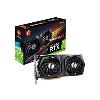 Placa de Vídeo MSI GeForce RTX 3060 Ti GAMING X 8G LHR | Preto - 1