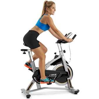 Biciclea de Interior BH Fitness J-BIKE H9135RF para Principiantes| 18kg - Cinza - 1