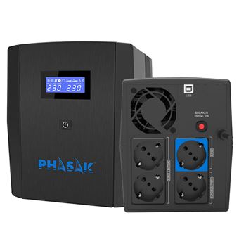 Ups Phasak UPS Sirius Interactive 2260 VA - PH 7322 | Preto - 1