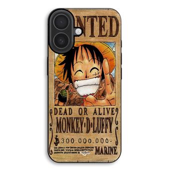 Capa Maniacase para iPhone 17 | One Piece Cartaz de procurado Monkey D. Luffy - 1