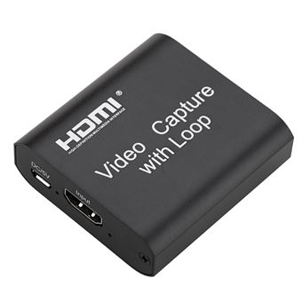 Captura de Vídeo HDMI Por USB BeMatik | Compatível com 4K FullHD 1080P - 1