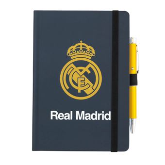Bloco de Notas A5 Erik Editores Premium com Caneta para Projetor Real Madrid - 1