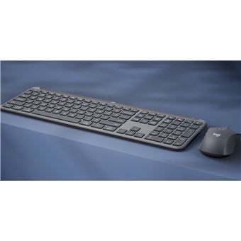 Teclado Wireless + Rato Logitech Signature Slim Combo MK950 | Idioma: Alemão | Grafite - 1
