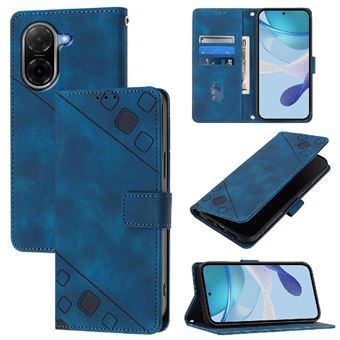 Capa ZURSANA para Xiaomi Redmi A5 4G | Flip | Couro PU | À Prova de Choque | Suporte Dobrável | Fecho Magnético | Azul - 1